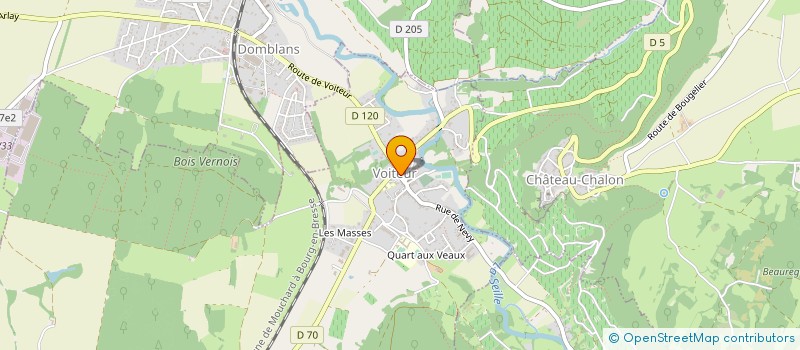 localisation de l'entreprise EPICERIE VICTORIENNE à VOITEUR
