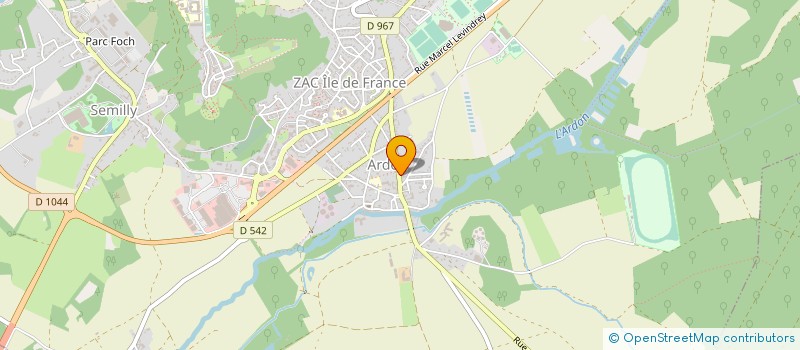 localisation de l'entreprise EPICERIE VRAC LES ECUREUILS à LAON