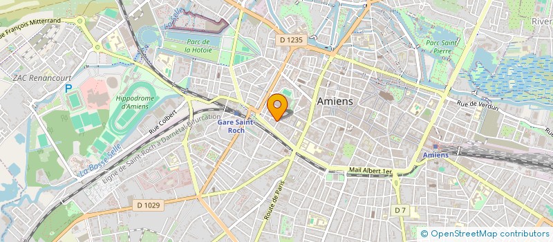 localisation de l'entreprise EPICERIES 80 à AMIENS