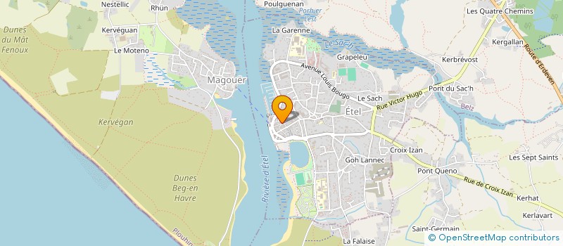 localisation de l'entreprise EPICERIX  ETEL