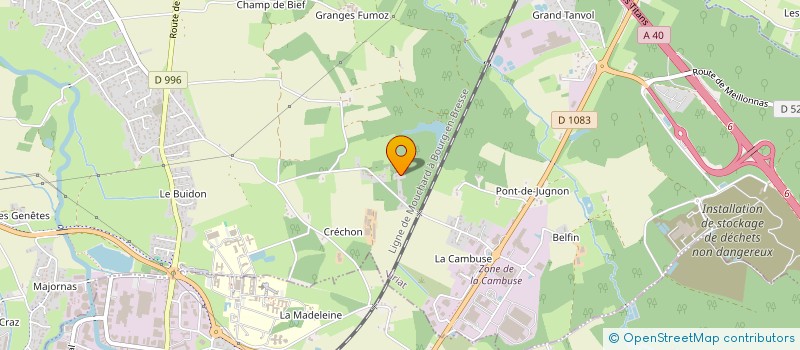 localisation de l'entreprise EPICES A L'AINFINI  VIRIAT