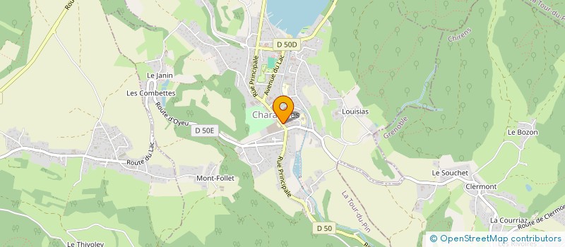 localisation de l'entreprise EPICES ET NOUS  CHARAVINES