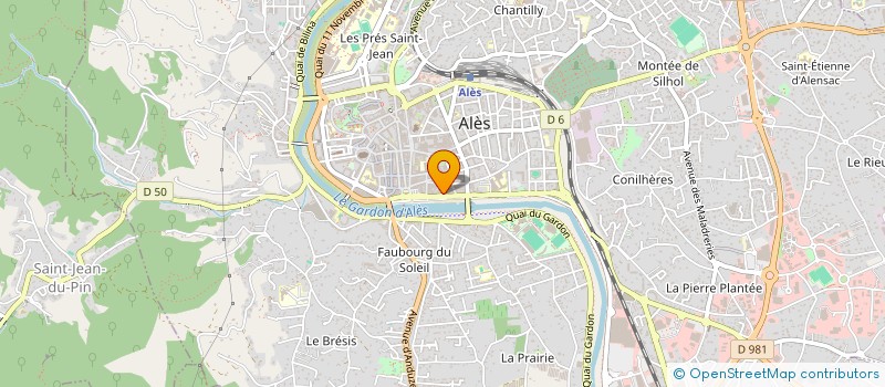 localisation de l'entreprise EPICES ET TOUT à ALES
