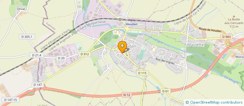 localisation de l'entreprise EPICES ET TOUT à HOUDAN
