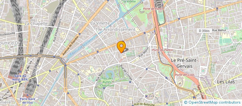 localisation de l'entreprise EPICESD SHIRA à PARIS