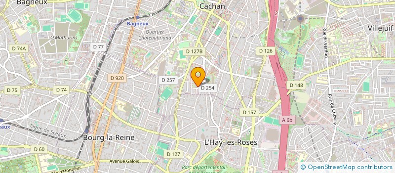 localisation de l'entreprise EPICEZ TOUT à CACHAN