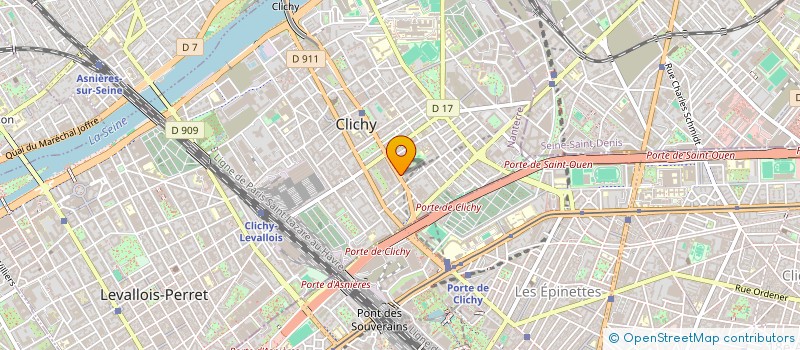 localisation de l'entreprise EPICFLARE SOLUTIONS à CLICHY
