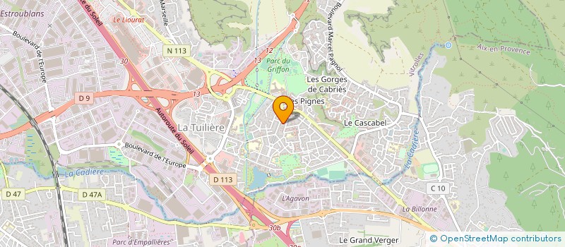 localisation de l'entreprise EPICHOC à VITROLLES