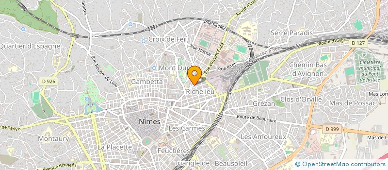 localisation de l'entreprise EPICIERIE DELICES  NIMES