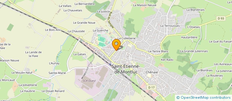 localisation de l'entreprise EPICLEM à VIGNEUX-DE-BRETAGNE