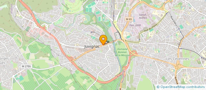 localisation de l'entreprise EPICOEUR à JUVIGNAC