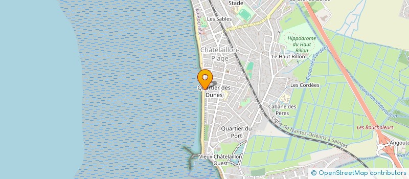 localisation de l'entreprise EPICURE à CHATELAILLON-PLAGE