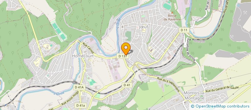 localisation de l'entreprise EPICURE  JUF