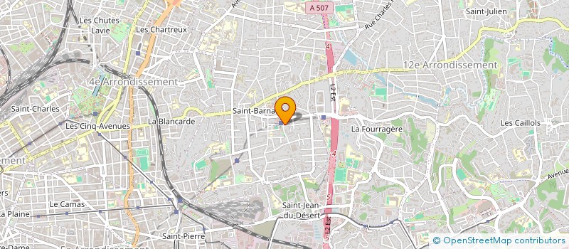 localisation de l'entreprise EPICURE AIX à MARSEILLE