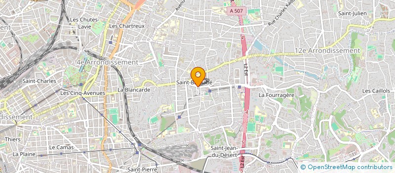 localisation de l'entreprise EPICURE SARL à MARSEILLE