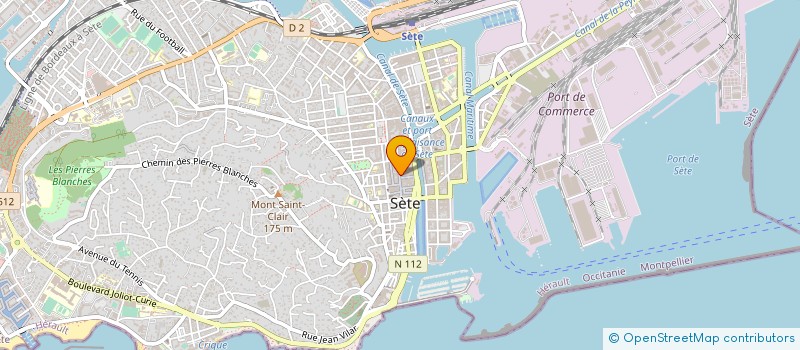 localisation de l'entreprise EPICURE SETE à SETE