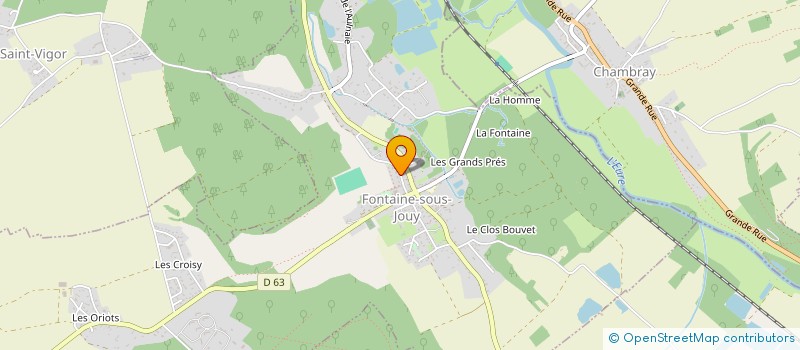 localisation de l'entreprise EPICUREA HOLDING  FONTAINE-SOUS-JOUY