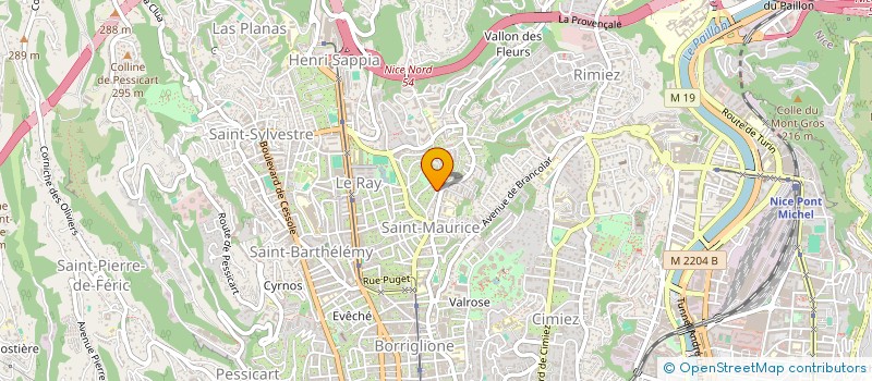 localisation de l'entreprise EPICUREAN INVEST à NICE