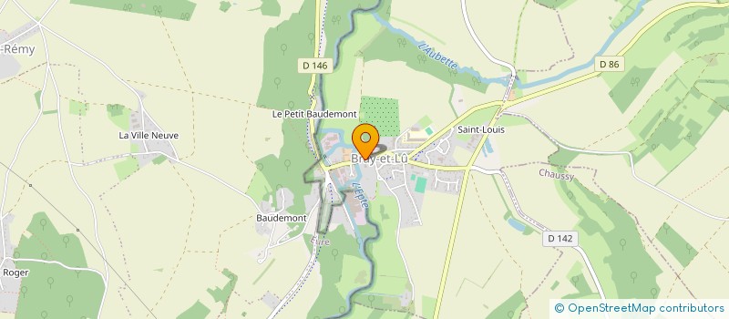 localisation de l'entreprise EPICURIA  BRAY-ET-LU