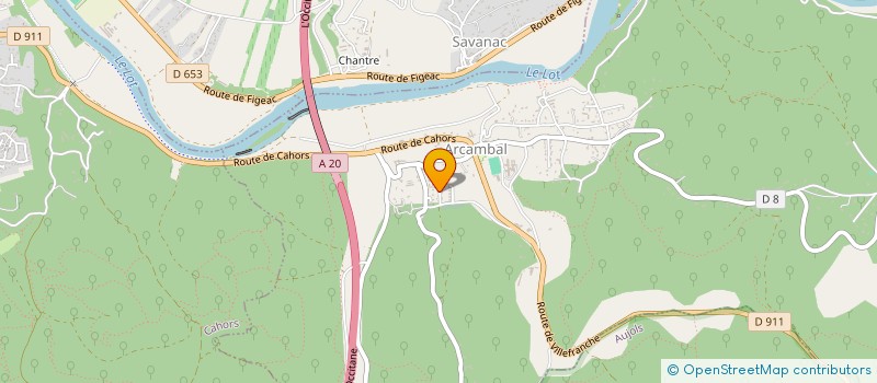 localisation de l'entreprise EPICURIA  SAINT GERY-VERS