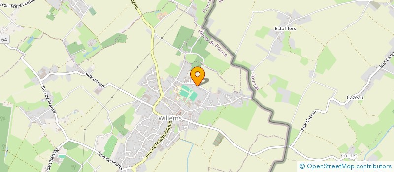 localisation de l'entreprise EPICURIENS CURIEUX  WILLEMS