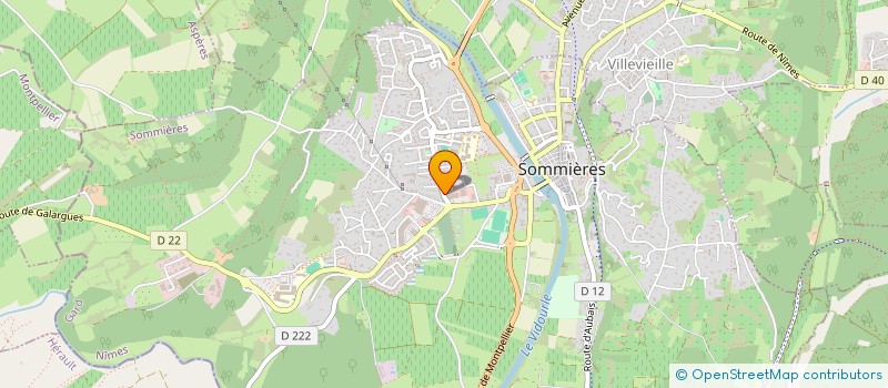 localisation de l'entreprise @EPICURIUS  SOMMIERES