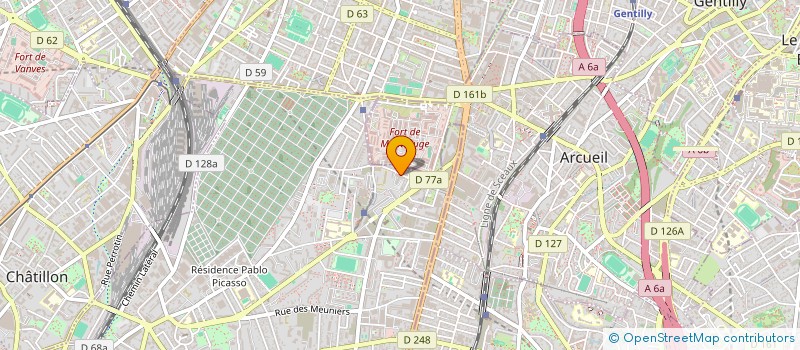 localisation de l'entreprise EPIDOTES  BAGNEUX