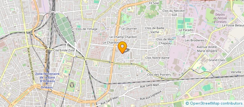 localisation de l'entreprise EPIE PATRIMOINE à ORLEANS