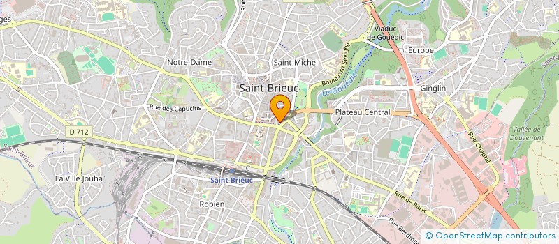 localisation de l'entreprise EPIFOLYS à SAINT-BRIEUC