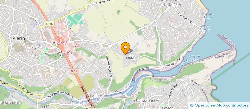 localisation de l'entreprise EPIFOR  PLERIN