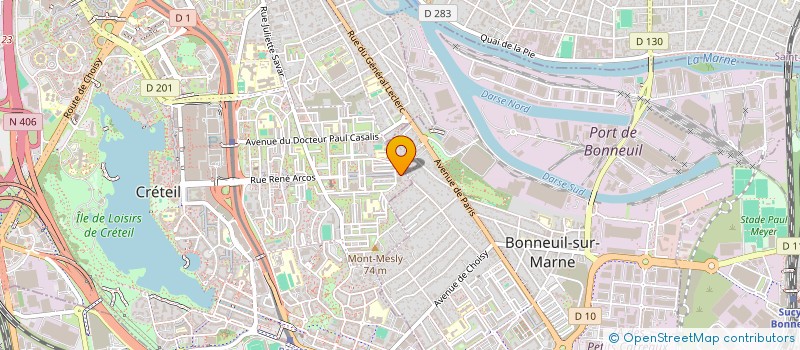 localisation de l'entreprise EPIGINOSKO  LE VESINET