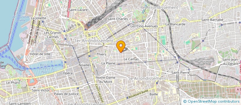 localisation de l'entreprise EPIGONE THEATRE à MARSEILLE