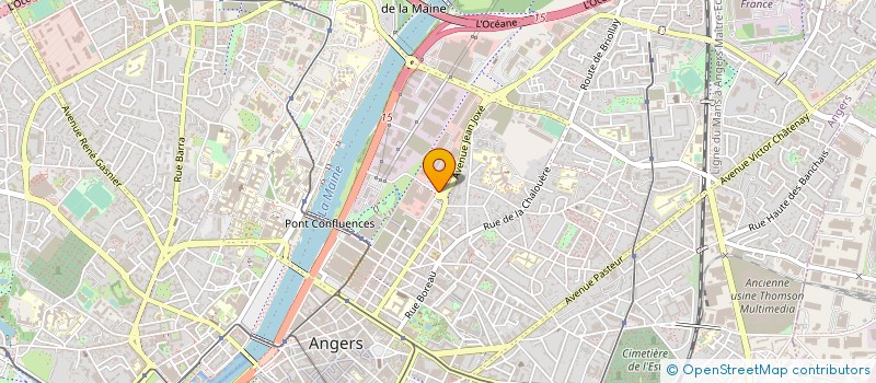 localisation de l'entreprise EPIGRAM PAYS DE LA LOIRE à ANGERS
