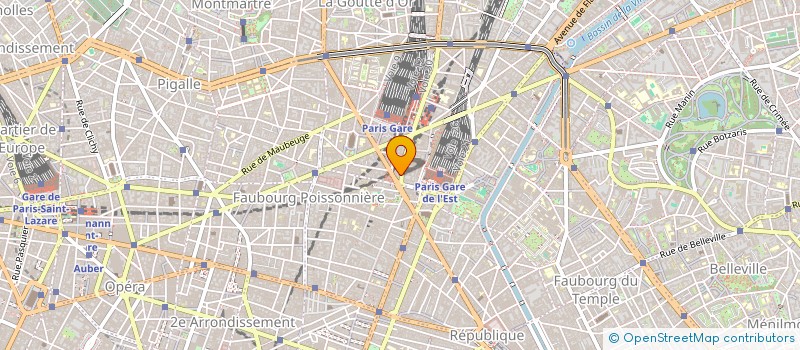 localisation de l'entreprise EPIGRAPHE à PARIS 10