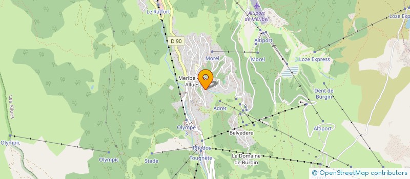 localisation de l'entreprise EPIKURE à LES ALLUES