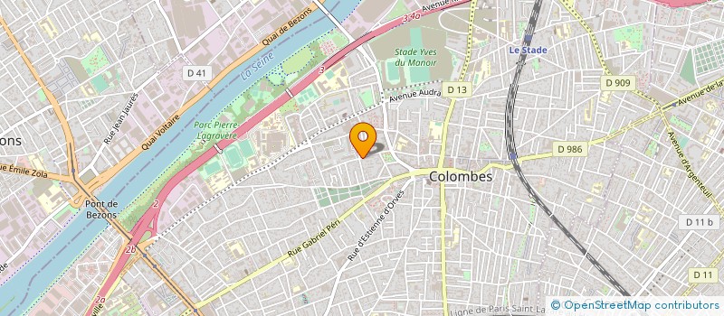 localisation de l'entreprise EPIKURE DISTRIBUTION à COLOMBES