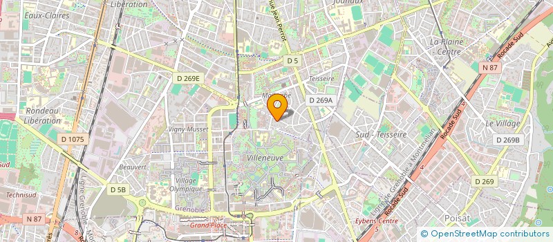 localisation de l'entreprise EPIKURIEU à GRENOBLE