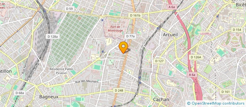 localisation de l'entreprise EPIL.CARE à BAGNEUX