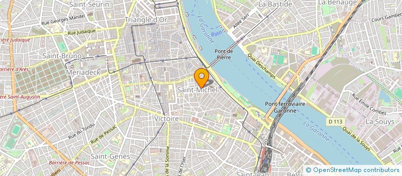 localisation de l'entreprise EPIL&YOU à BORDEAUX