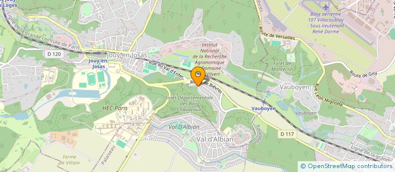 localisation de l'entreprise EPILAB à JOUY-EN-JOSAS