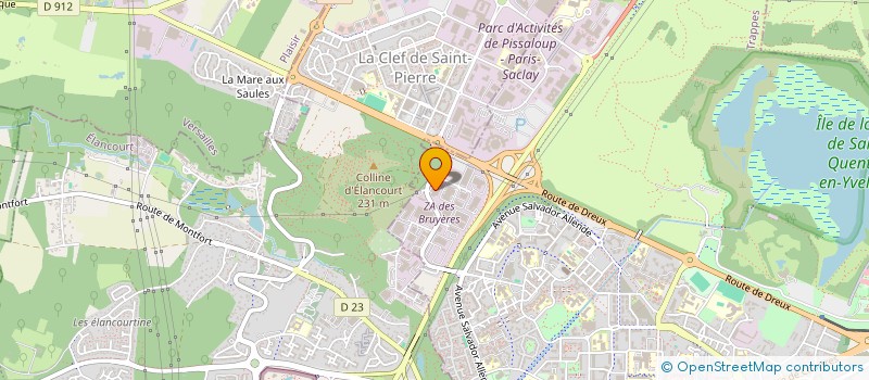 localisation de l'entreprise EPILAB SARL à TRAPPES