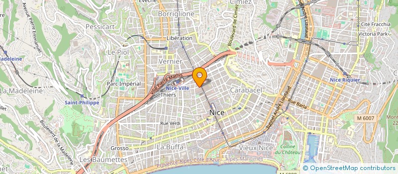 localisation de l'entreprise EPILATION NICE à NICE