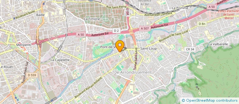 localisation de l'entreprise EPILCLINIC à MARSEILLE