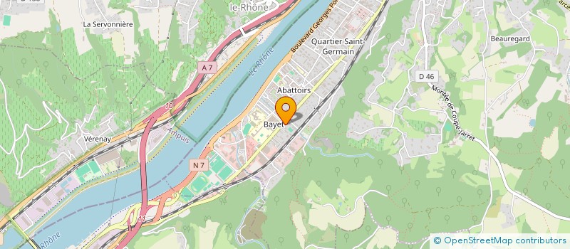 localisation de l'entreprise EPILE & FACE  VIENNE