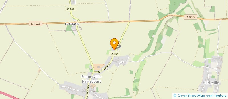 localisation de l'entreprise EPILEG  FRAMERVILLE-RAINECOURT