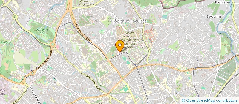 localisation de l'entreprise EPILEPSIES-LR à MONTPELLIER