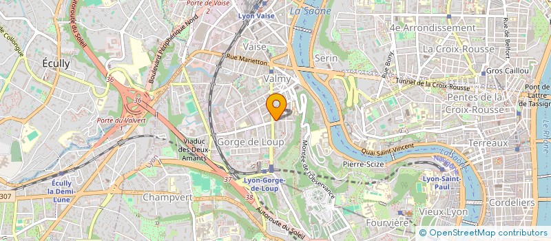 localisation de l'entreprise EPILIGHT  LYON