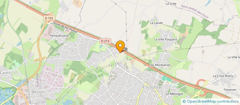 localisation de l'entreprise EPILOBES  LA BAULE-ESCOUBLAC