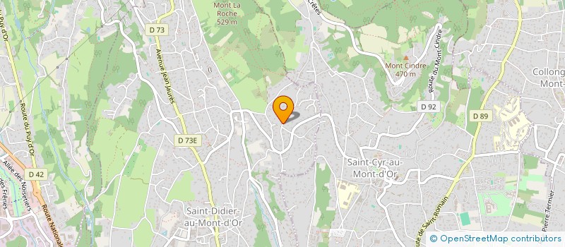 localisation de l'entreprise EPILOC  SAINT-DIDIER-AU-MONT-D'OR