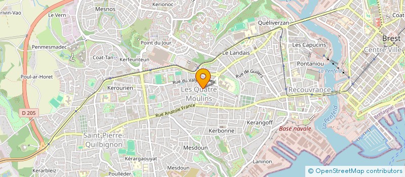 localisation de l'entreprise EPILOG à BREST